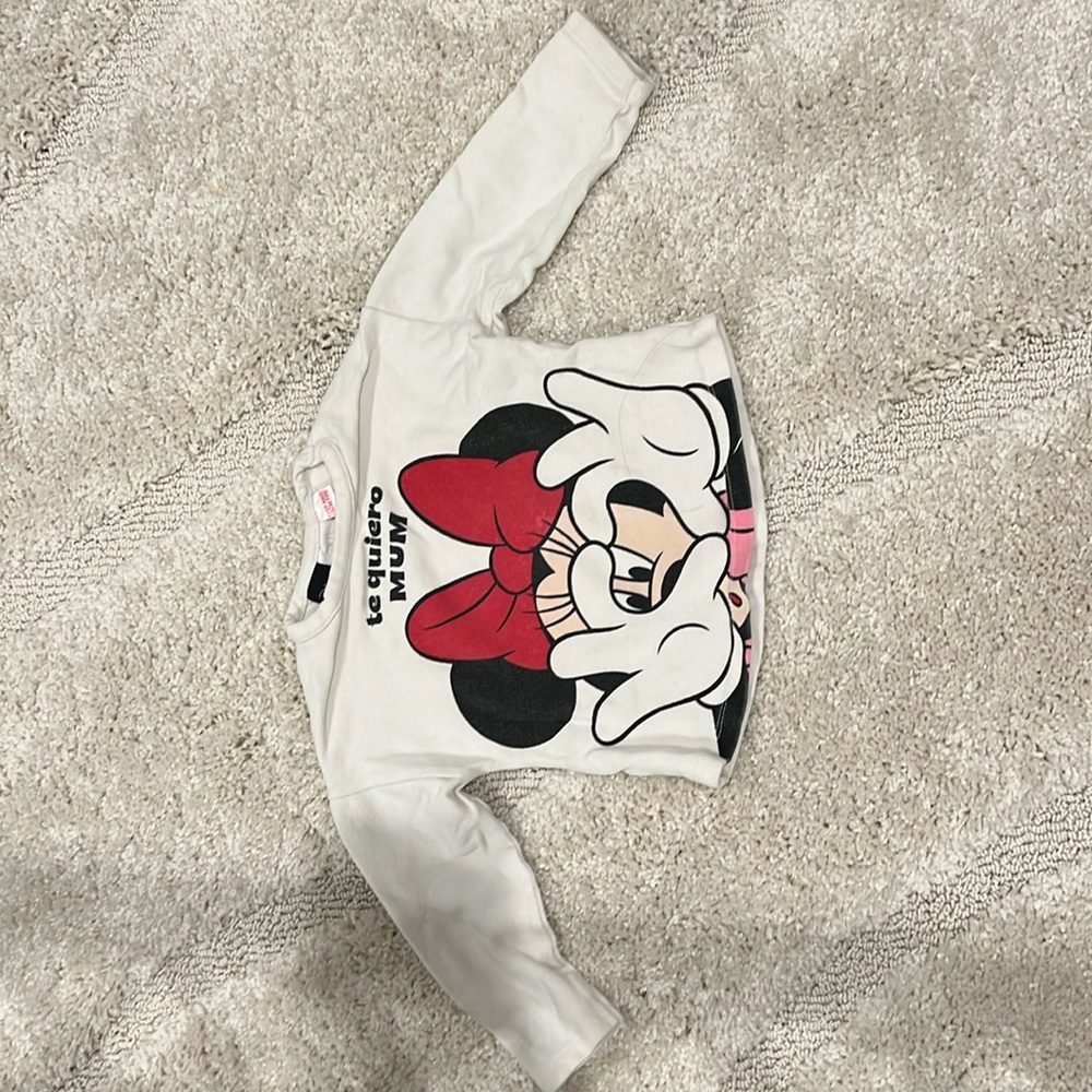 Zara Girls Minnie Sweater 2-3 years